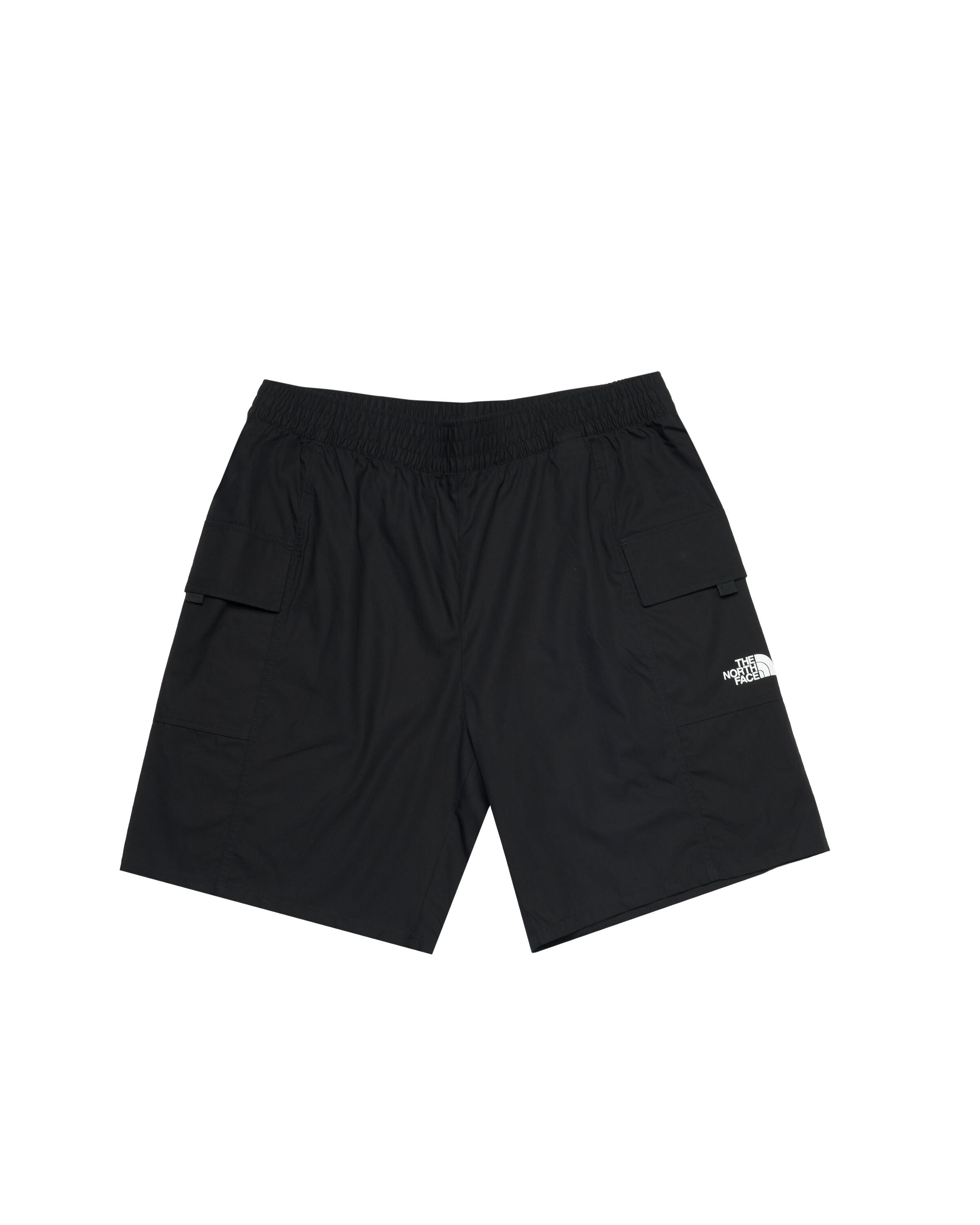 Black north face shorts online